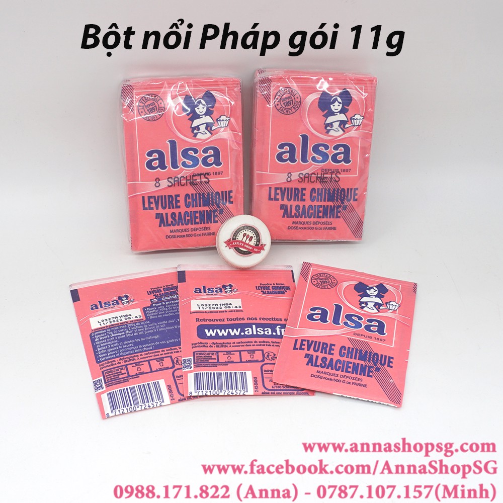 BỘT NỔI ALSA GÓI 11g