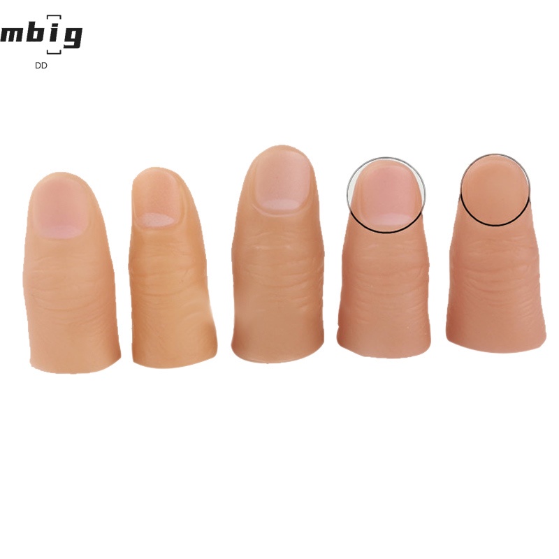 Bộ 5 Ngón Tay Giả Mềm Làm Ảo Thuật