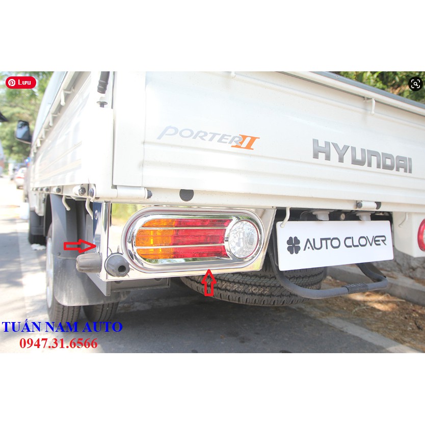 ỐP TRANG TRÍ ĐÈN HẬU ĐUÔI XE H150, H100, PORTER II (HÀNG KOREA)