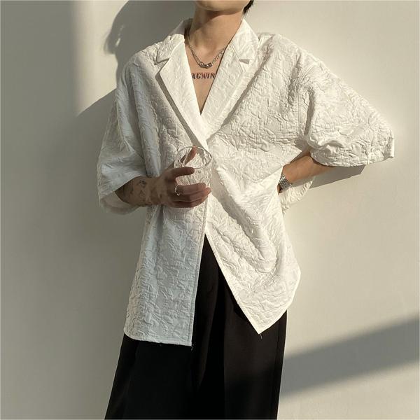 Áo Sơ Mi Tay Ngắn In Họa Tiết Cổ Điển Thời Trang Cho Nam Và Nữ áo sơ mi tay ngắn unisex sơ mi hoạ tiết nam ngắn tay áo phong cách nhật bản