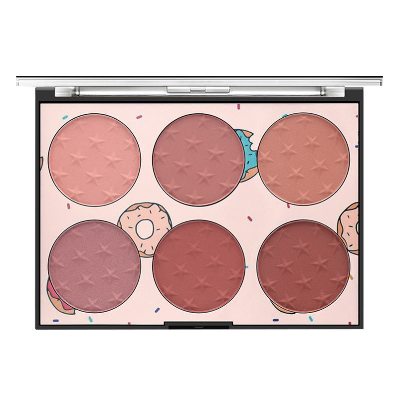 MISS ROSE  Bảng phấn má hồng Miss Rose nhiều màu tiện lợi
