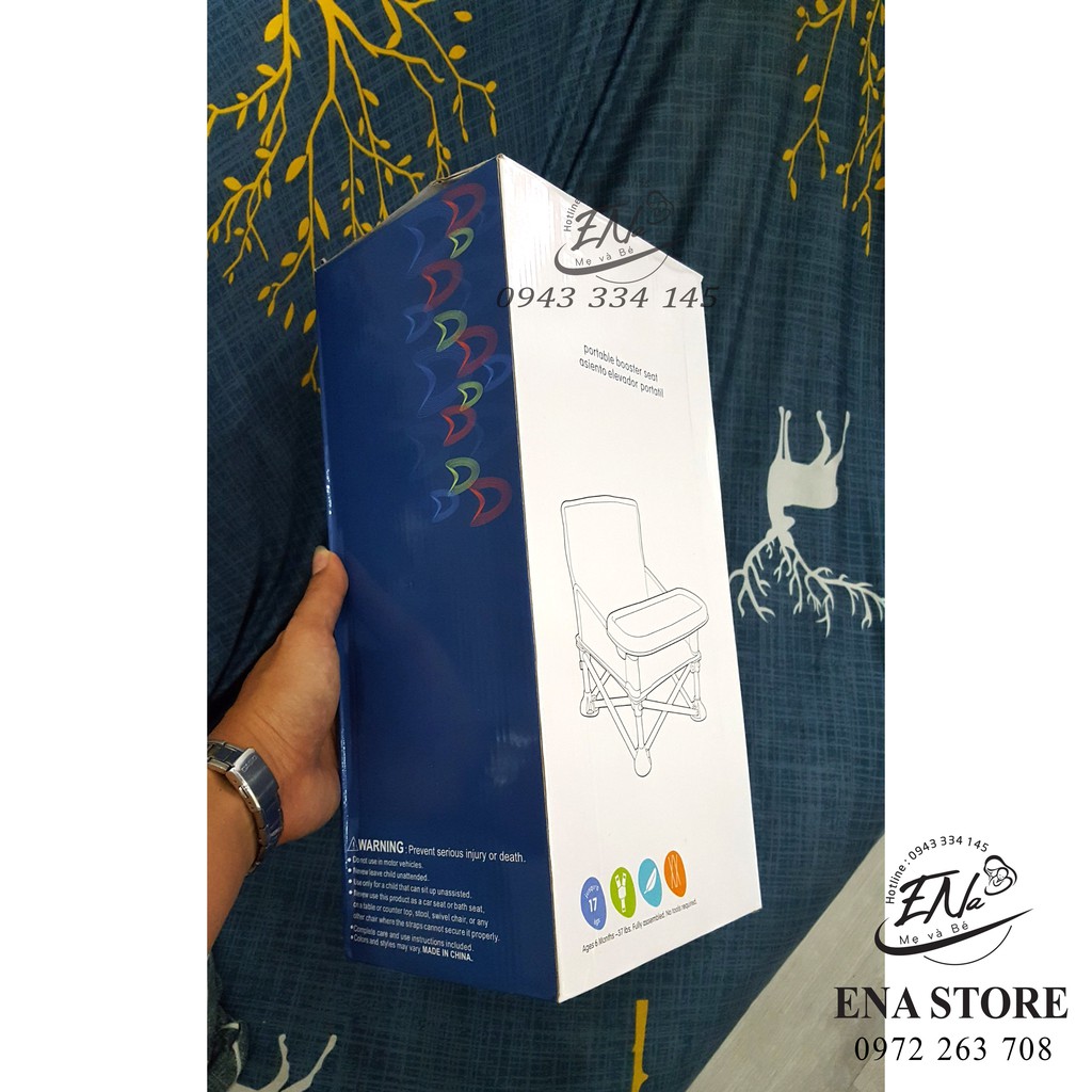 Ghế Ăn Dặm Du Lịch Hoo Booster cho Bé