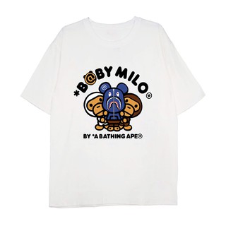 Áo lỡ tay Baby Milo cotton 4 chiều nam nữ mặc phong cách trẻ trung, năng động