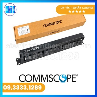 Thanh quản lý cáp AMP commscope tủ rack, tủ mạng 19″