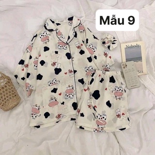 Bộ đồ ngủ chất kate thái trơn 35k