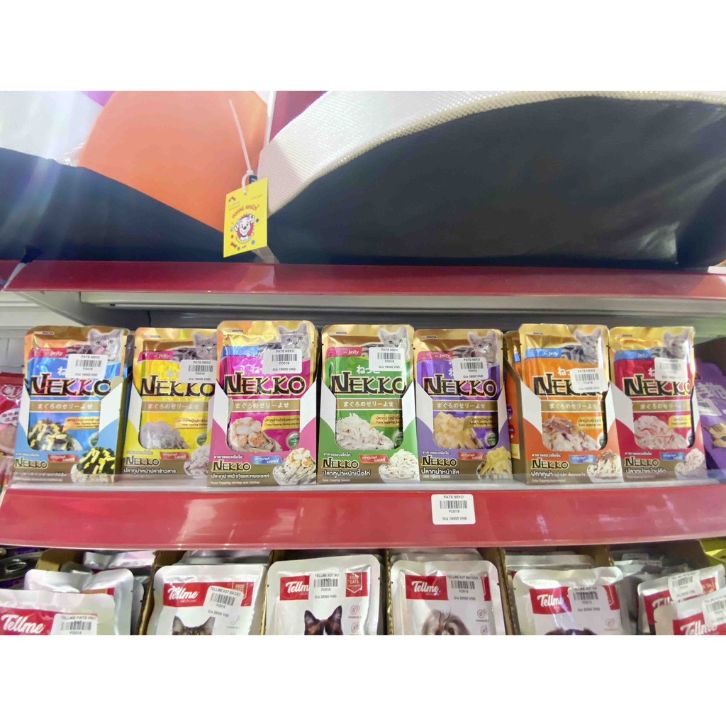 Pate Nekko 7 Vị gói 70g