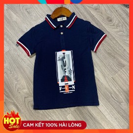 Áo Phông Có Cổ Bẻ Bé Trai💝💝FREESHIP💝💝Áo Bé Trai chất thun cotton size 5-10 tuổi cho bé đi chơi hay đi học