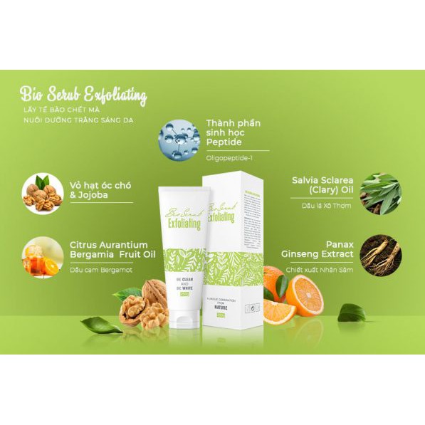 Bio Scrub Exfoliating Tẩy Tế Bào Chết Và Nuôi Dưỡng Trắng Sáng Da MEDIWORLD