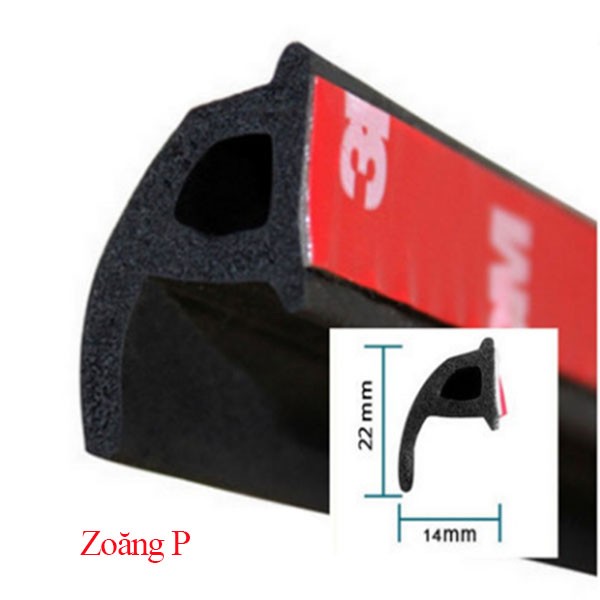 Zoăng cao su P chống ồn độ đàn hồi cao, gioăng cao su