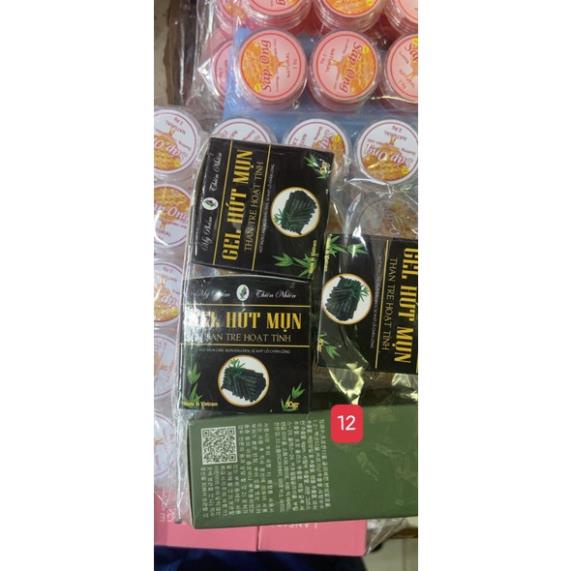 Gel hút mụn than tre hoạt tính Lê Thanh, gel lột mụn - mypham.lavi