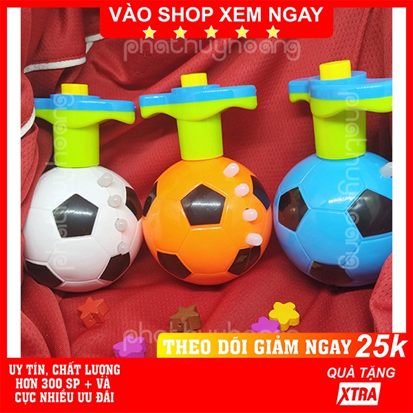 Con quay quả bóng ⚽️ FREESHIP 🚛 Có video thật 🎥 Con quay quả bóng có đèn nhạc - Phát Huy Hoàng