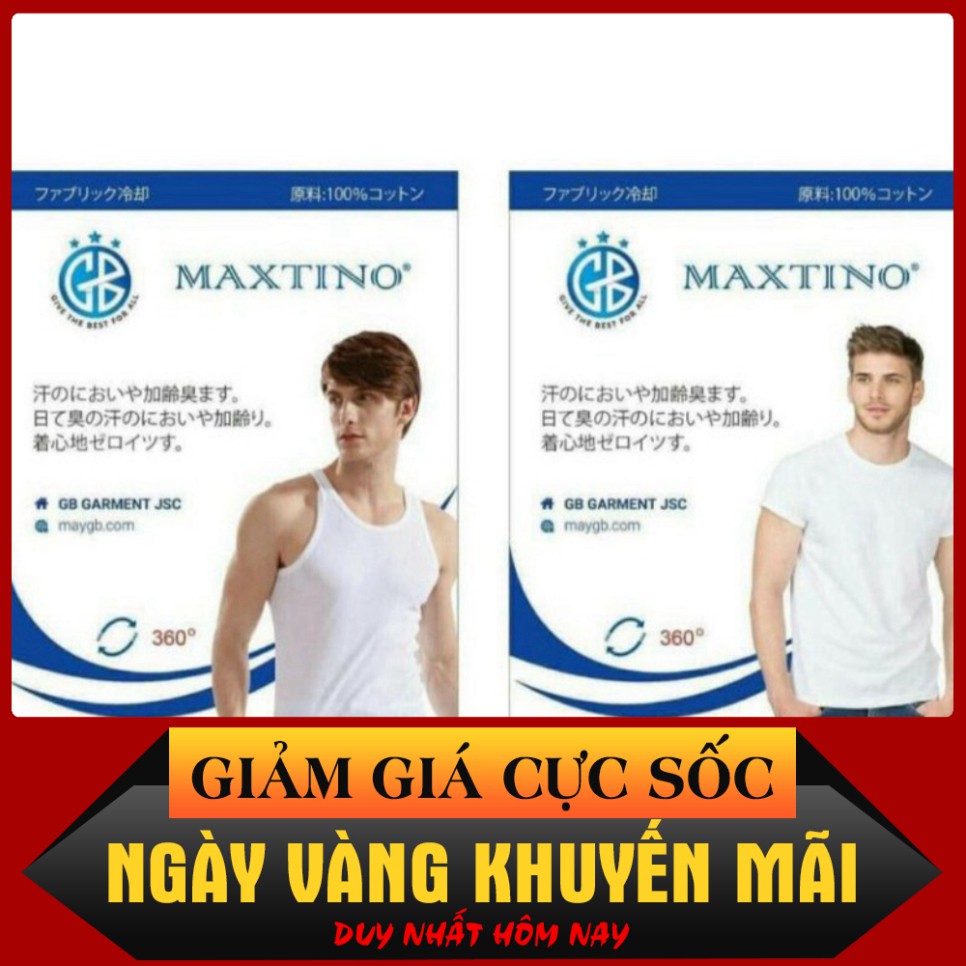 [RẺ VÔ ĐỊCH] Áo ba lỗ nam Maxtino xuất nhật -Shop Uy tín