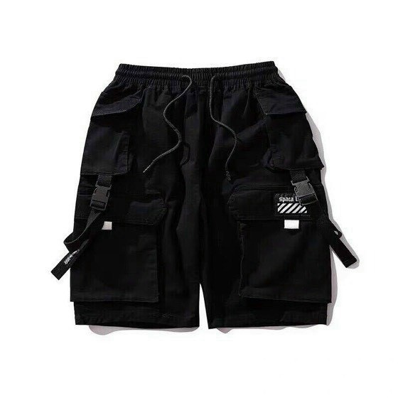 Quần short nam nữ unisex túi hộp chất vải kaki co giãn cực ngầu (Sphatsang)