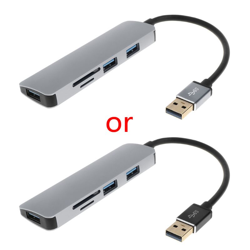 Đầu Đọc Thẻ Nhớ Đa Năng 5 Trong 1 Type-C USB3.0 SD TF