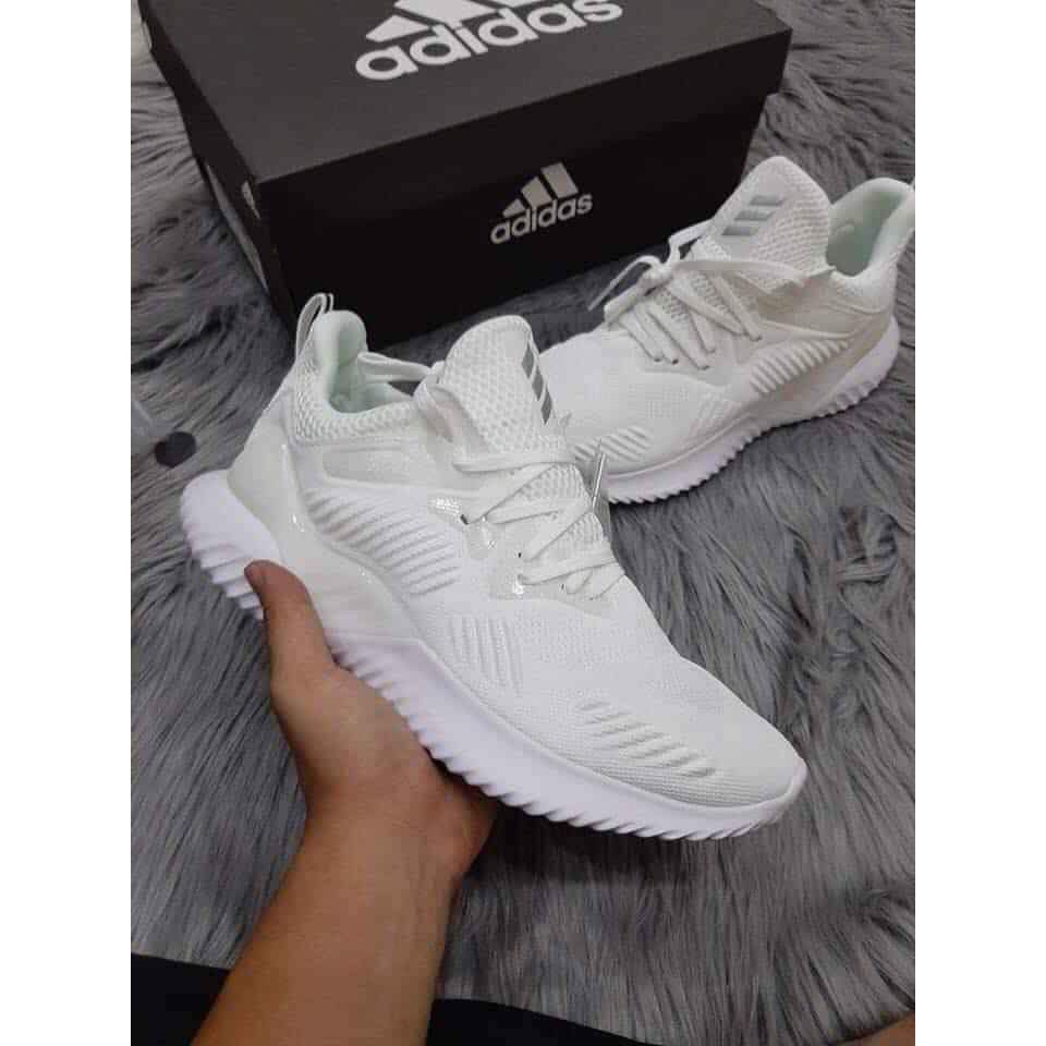 Giày Alphabounce trắng full