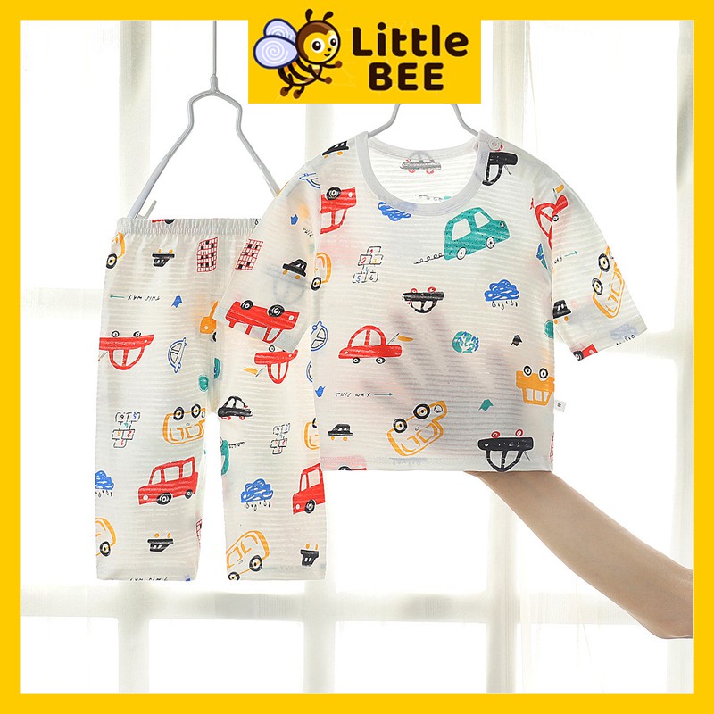 Bộ cotton cho bé, bộ cotton dài tay cho bé mùa hè UNISEX, chất vải cotton tre cực mát, mềm mịn thích hợp cho bé yêu.