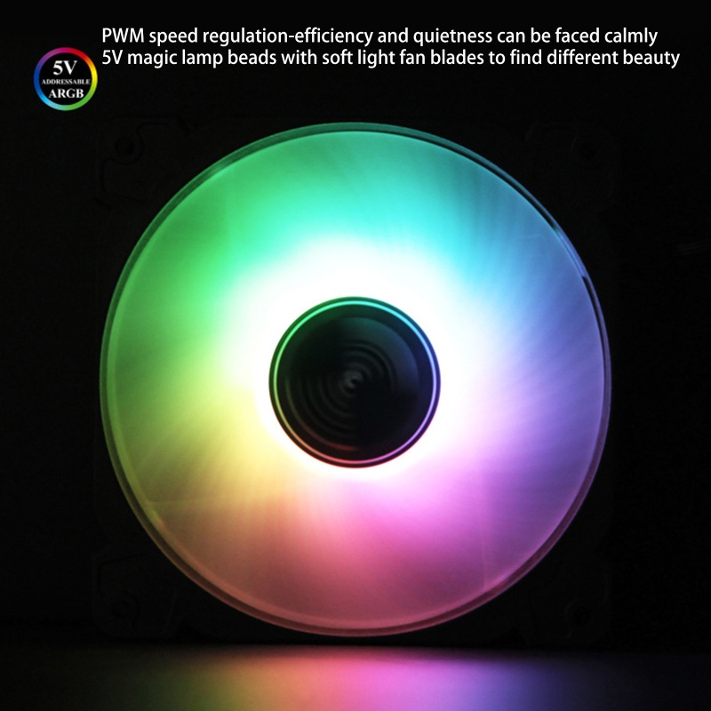 Quạt Tản Nhiệt 12V Cho CPU Máy Tính btsg FR-925 RGB 5V 3PIN 92mm