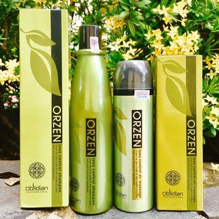 🇰🇷 Combo dầu gội và massage kích thích mọc tóc Orzen Obsidian