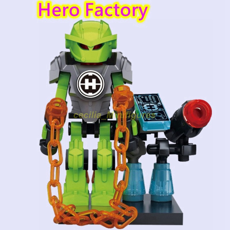 Bộ đồ chơi khối lắ́p ráp Lego mô hình nhân vật Hero Factory độc đáo