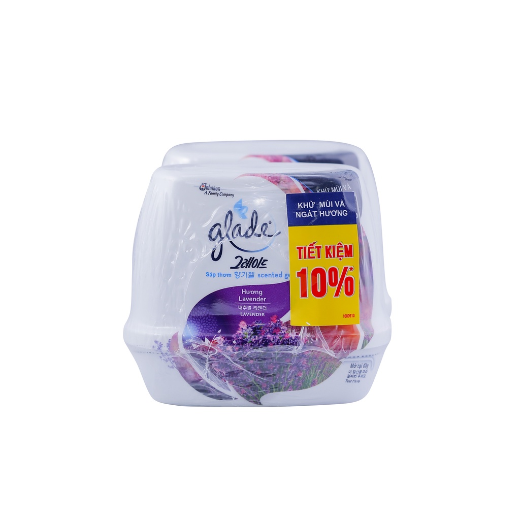 Bộ đôi GLADE Sáp Thơm Hương Lavender 180gx2