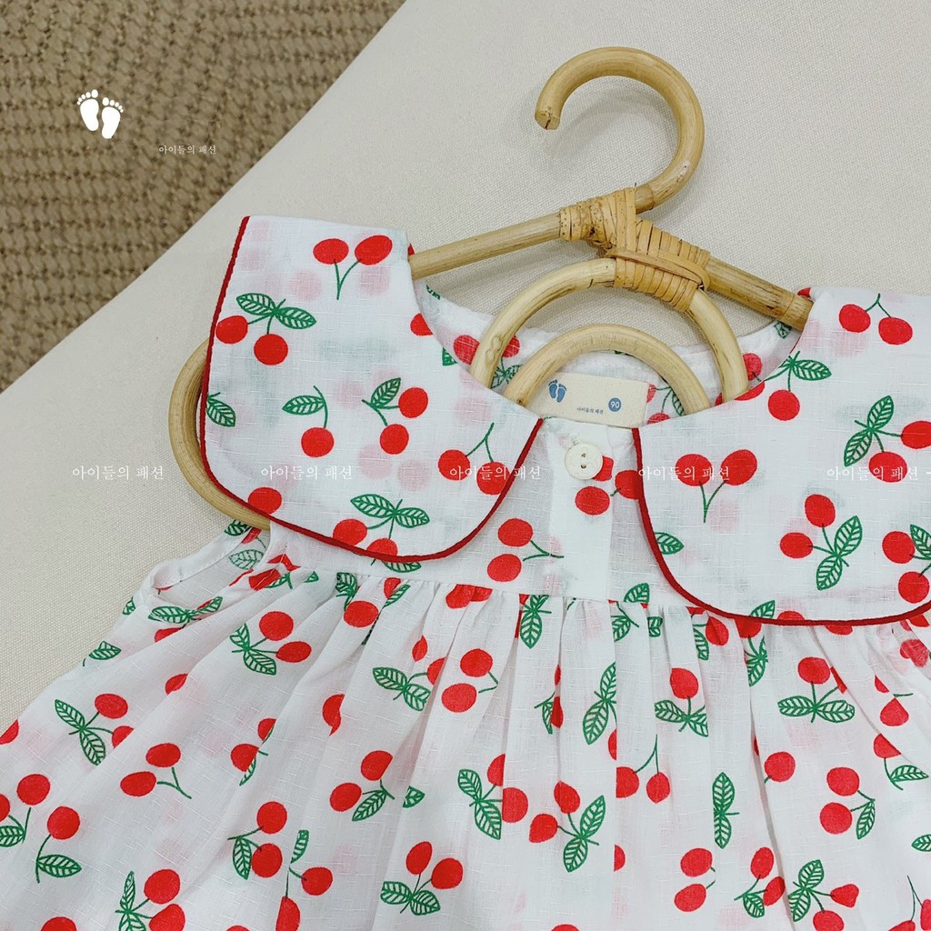 CHERRY SET - Babybugvn - Bộ quần áo bé gái - Set đồ bé gái