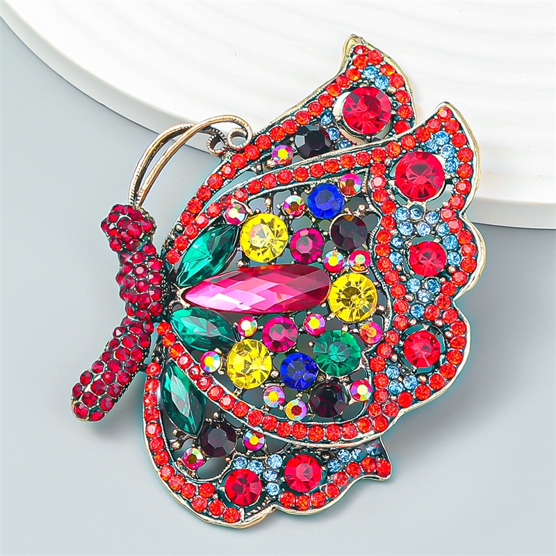 Mới Ghim Cài Áo Hình Con Bướm Đính Ngọc Trai Nhân Tạo Thời Trang Cho Nữ