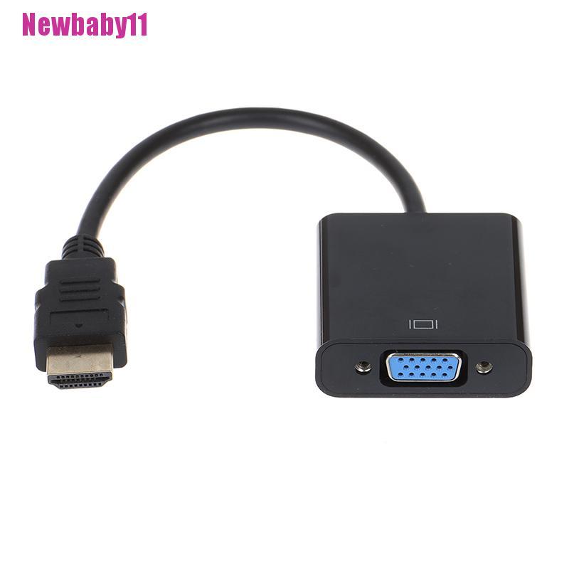 Cáp ChuyểN ĐổI HDMI Sang VGA MàU Đen Newbaby11