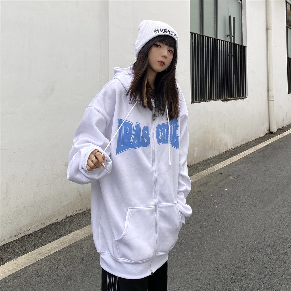 Áo hoodie zip nam nữ form rộng Yinxx, áo khoác nỉ hoodie dây kéo unisex HDZ802