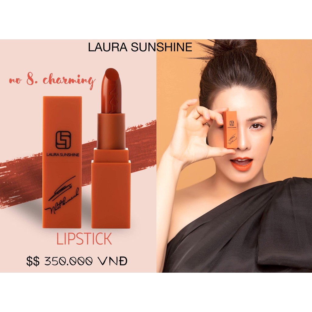 Son LAURA SUNSHINE LIPSTICK NHẬT KIM ANH