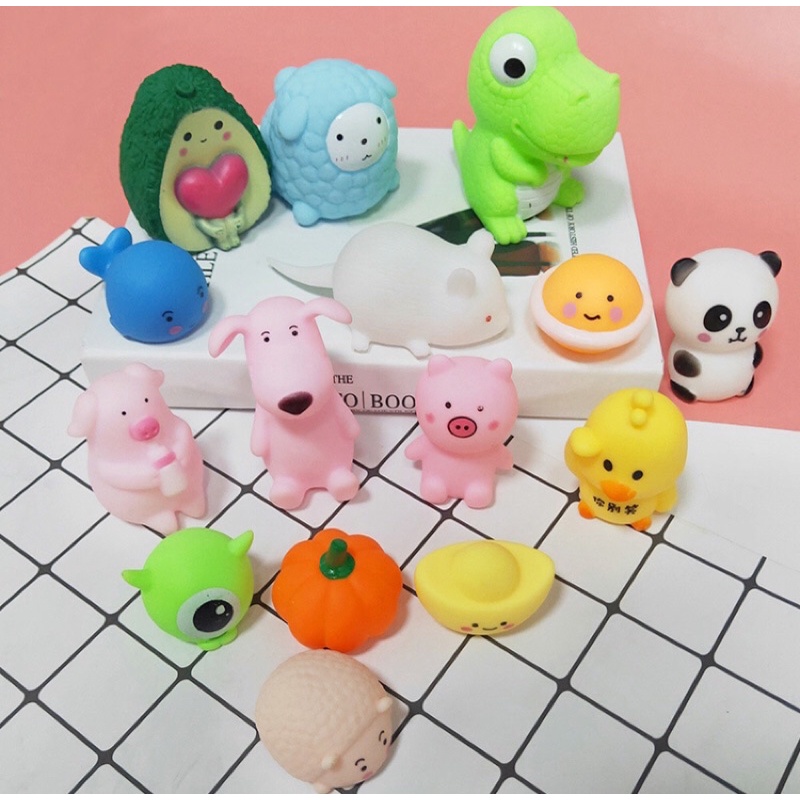Đồ chơi hình thú đồ chơi nhà tắm bóp kêu chíp chíp