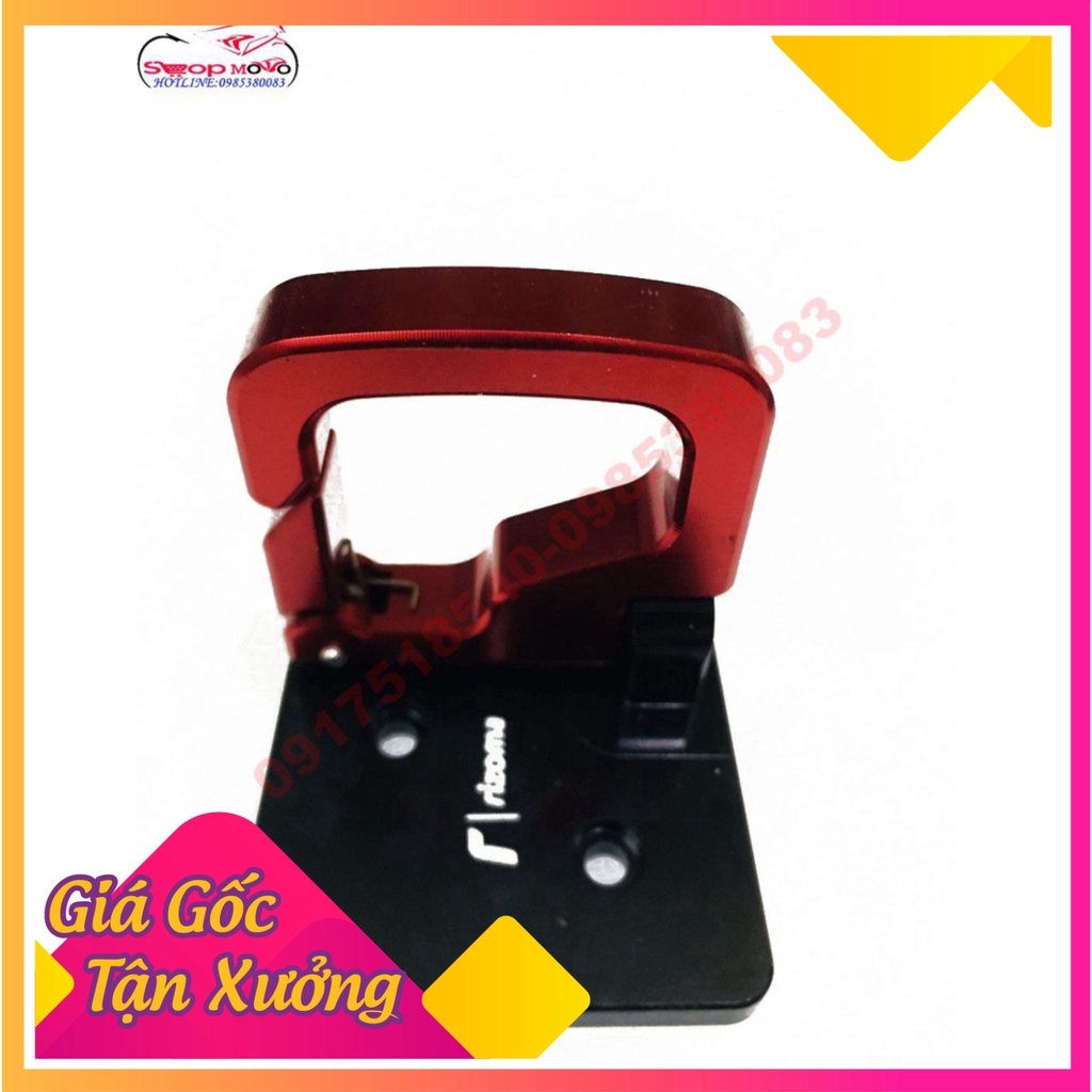 MÓC TREO CNC RIZOMA CAO CẤP DÀNH CHO SH, SH MODE, LEAD (Ảnh Sp thật)