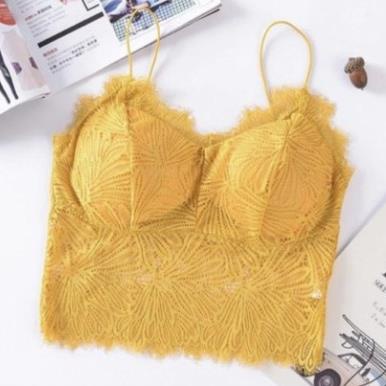 Áo Lót Nữ Ren. Áo bra ren cao cấp croptop dây mảnh siêu xinh. Free Size từ 40kg tới 58kg.