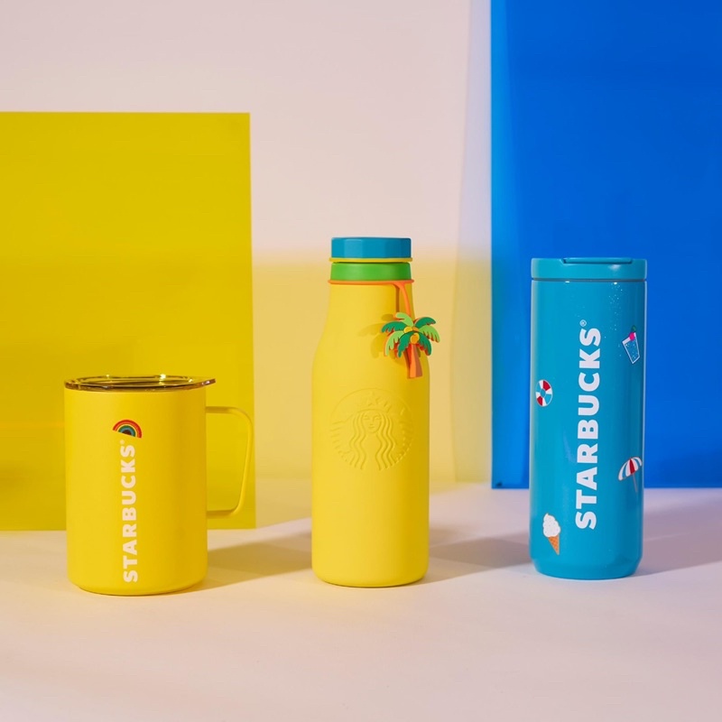 Bình Starbucks Stainless Steel Beachside 16Oz