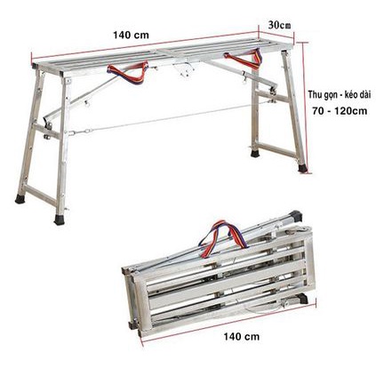 Giàn giáo gấp gọn thông minh di động, Ghế thi công công trình xây dựng