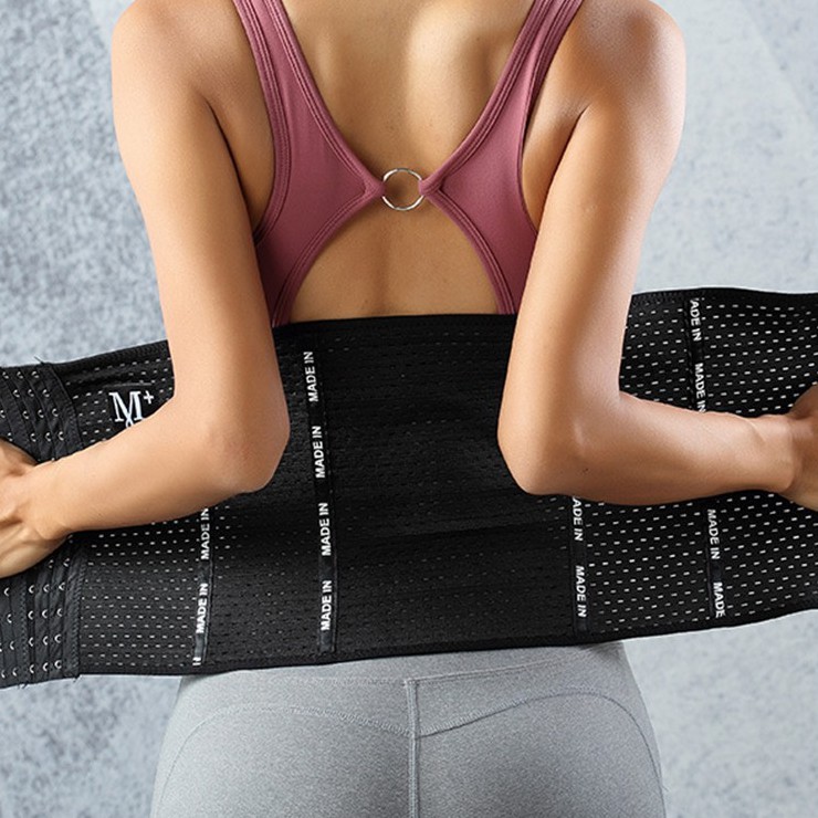 Đai Gen Nịt Bụng Nova 4 Thanh Chống Cuộn  - 6 Nấc Cài - Nịt Bụng Giảm Mỡ Sau Sinh