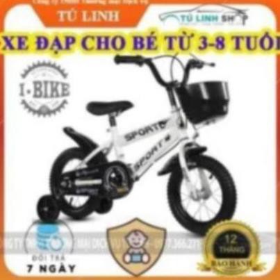 [SW1205] Xe đạp trẻ em SPORT cho bé từ 3 đến 8 tuổi - Khung thép, vành nhôm cao cấp