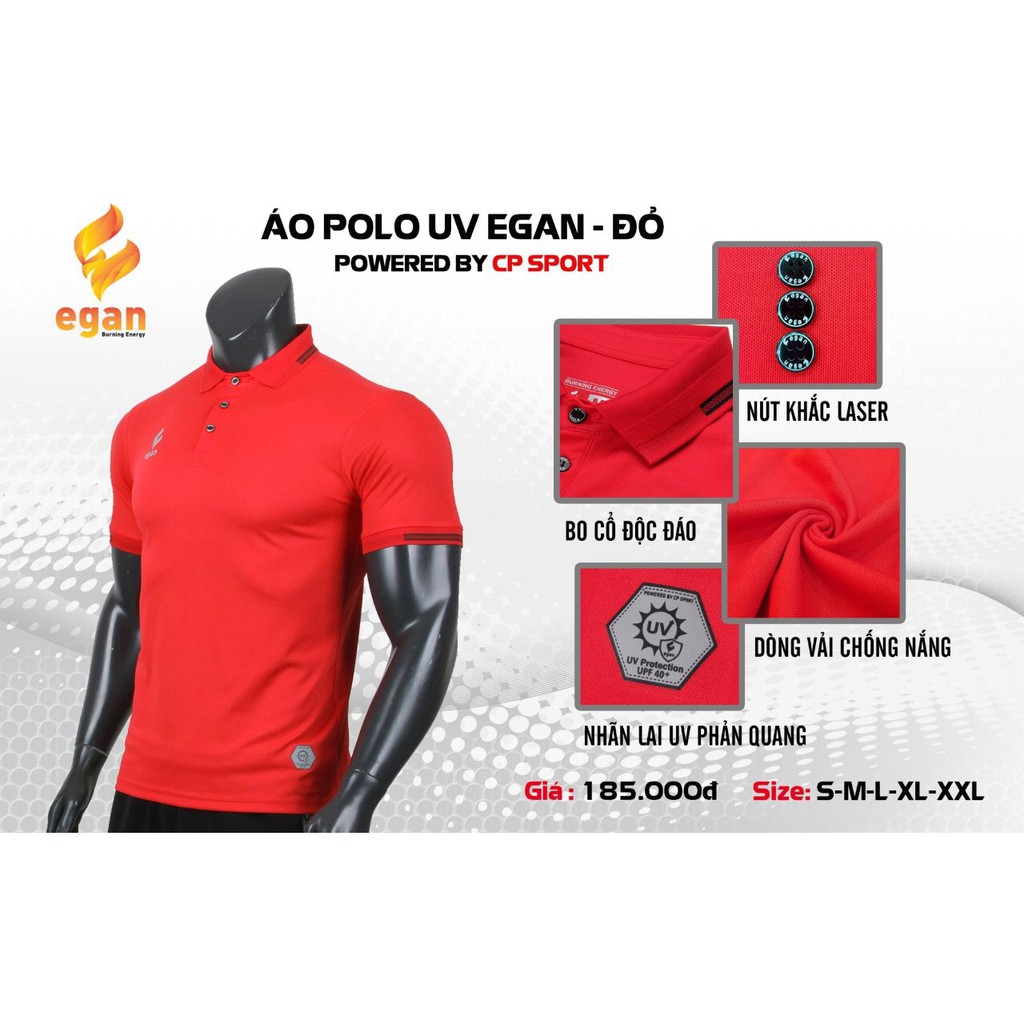 ÁO NGẮN TAY CÓ CỔ NAM, ÁO PHÔNG NAM, ÁO THỂ THAO NAM, ÁO POLO NAM THƯƠNG HIỆU CP EGAN