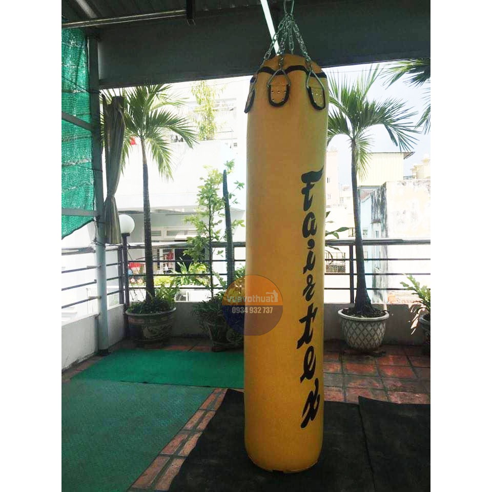 Vỏ bao đấm 1m8 dây xích Vua Võ Thuật tiêu chuẩn phòng tập