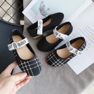 Giày Búp Bê Đế Mềm Đính Nơ Thời Trang Mùa Xuân 2020 Cho Bé Gái