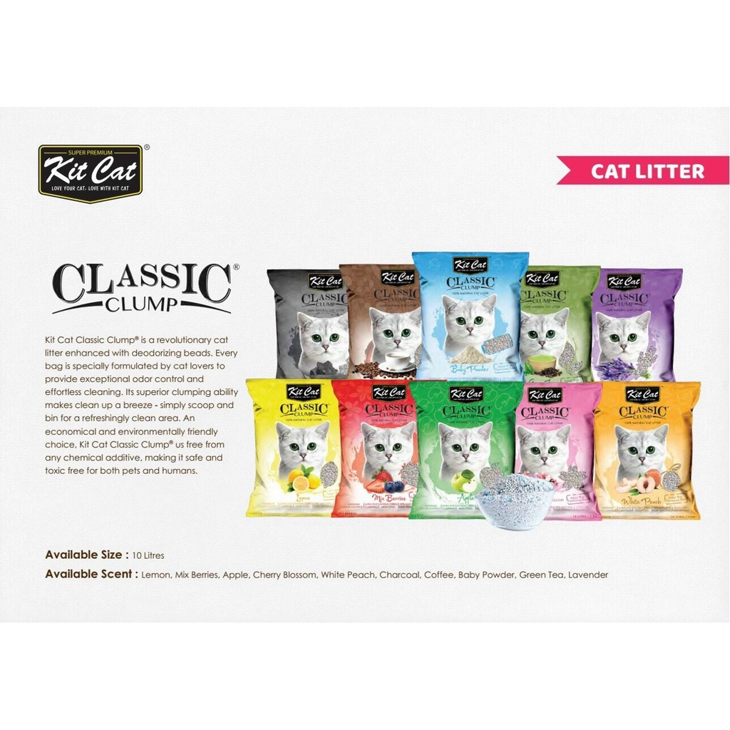 Túi 10 Lít Cát Vệ Sinh Mèo Happy Cat Kit Cat - CHỌN LOẠI