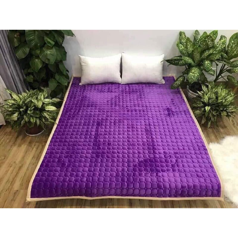 Thảm trải giường lông cừu cao cấp 3 lớp siêu ấm