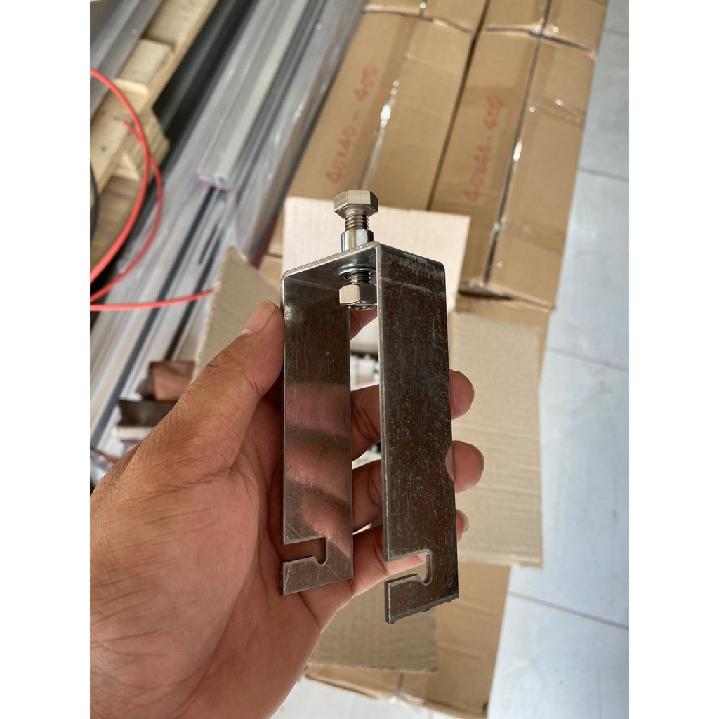 10 BỘ Kẹp kín nước làm mái che bằng pin năng lượng mặt trời