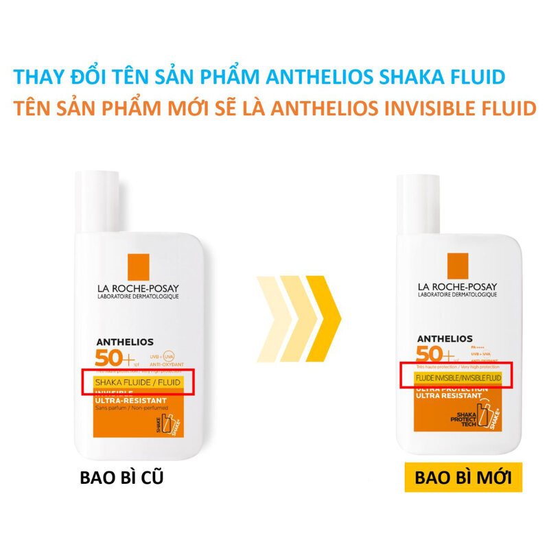 MBC M23 Kem chống nắng La Roche Posay Anthelios Shaka Fluide SPF50+ 50ml
