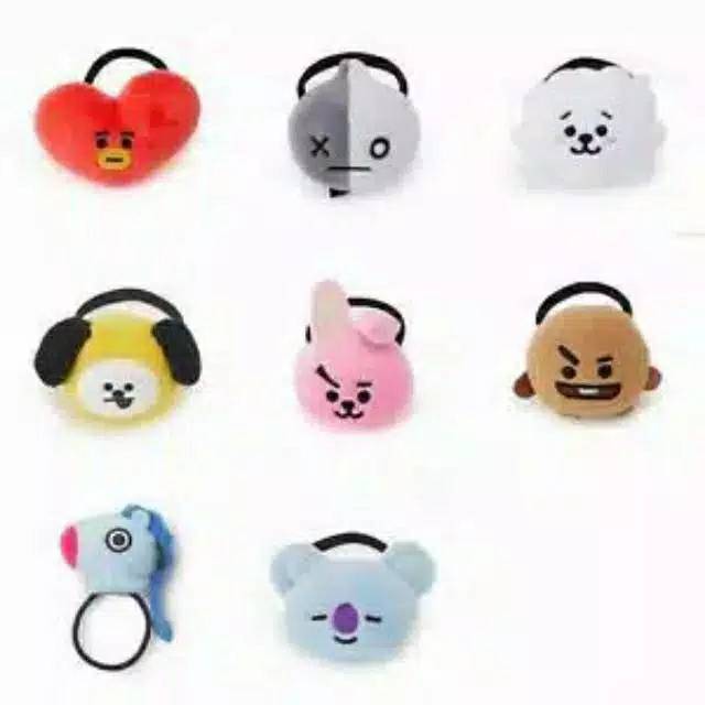 Set 6 Mô Hình Các Nhân Vật Bt21 Hoặc Bts