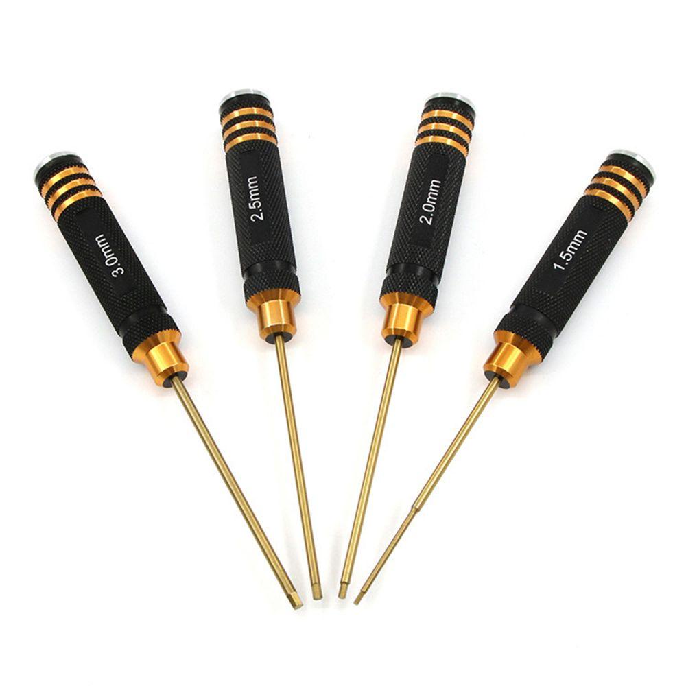 Bộ 4 Tua Vít 1.5 / 2.0 / 2.5 / 3.0 Chuyên Dụng Sửa Chữa Xe Điều Khiển Từ Xa Traxxas