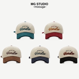  Mũ lưỡi trai MG STUDIO thêu họa tiết chữ Worder 5 màu sắc thời trang
