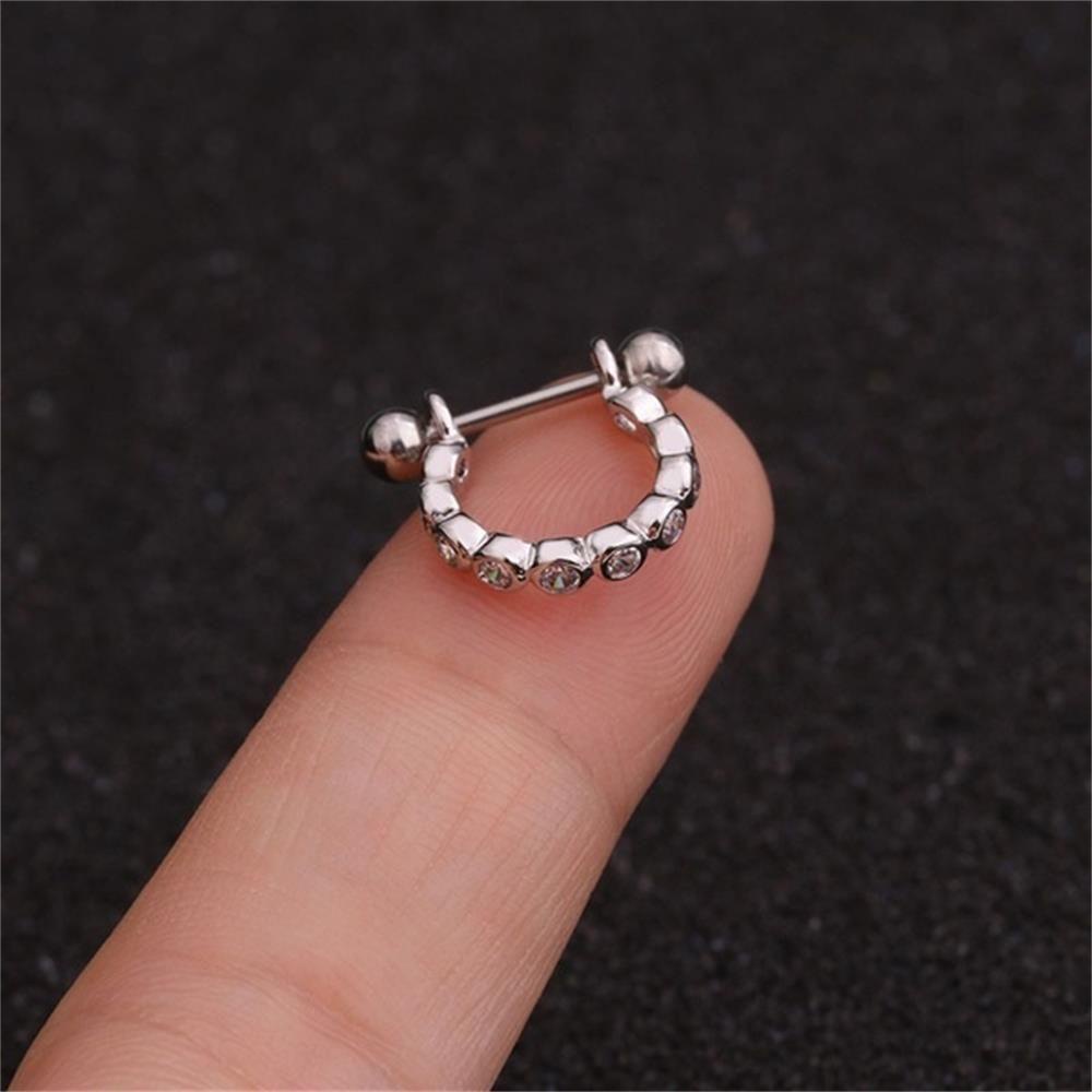 Khuyên Tai Kiểu Dàn Giáo Bằng Thép Thời Trang Cho Nữ