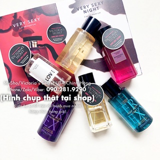 Xịt toàn thân, Mist Very Sexy, Bombshell, Seduction, Love, Heavenly, Tease, Very Sexy Night, Glam, Dream Angels 75ml