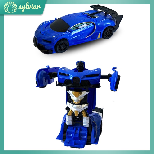 Đồ Chơi Robot Biến Hình Xe Hơi Điều Khiển Từ Xa Tỉ Lệ 1 / 24