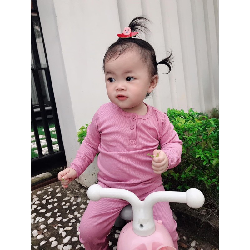 BỘ DÀI TAY LEN TĂM CHUẨN XỊN MINKYMOM